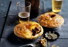 Cheesy Beef Brisket & Pickled Pepper Pies