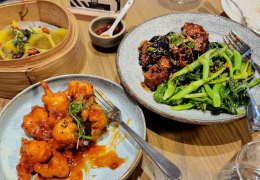 The menu at East in Auckland central is 75% vegan