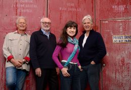 MELBOURNE, AUSTRALIA - MARCH 28TH:The Seekers (LtoR Keith Potger, Athol Guy, Judith Durham and Bruce Woodley) pose for portraits at Deluxe Rehearsal Studio on the 28th March 2013 in Melbourne Australia. (Photo by Martin Philbey/Wire Image) *** Local Caption:The Seekers