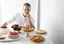 Head Pastry Chef Quentin Zerr with the Art of Cake Collection