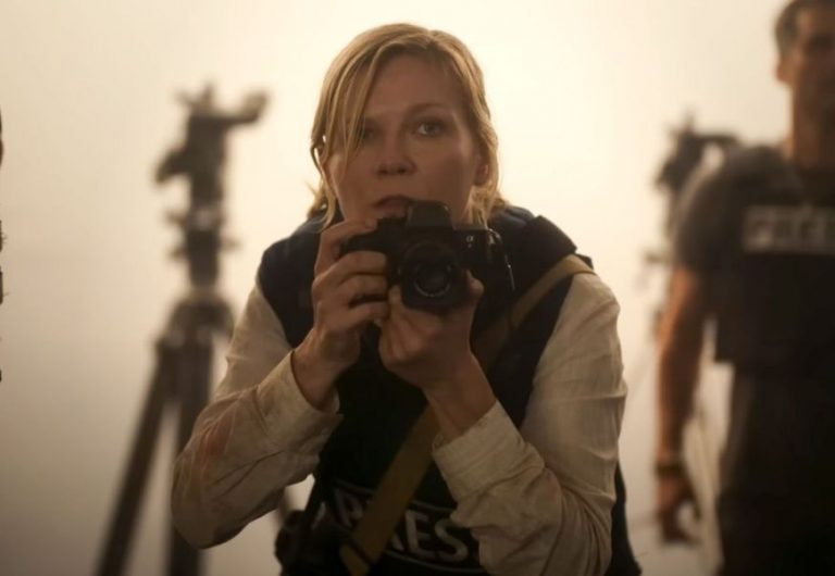 Kirsten Dunst in 'Civil War'.