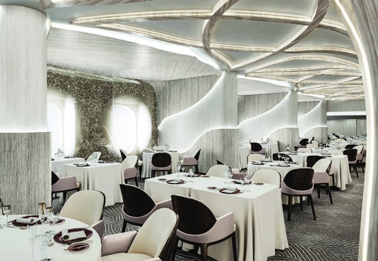 Signature restaurant, Compass Rose.