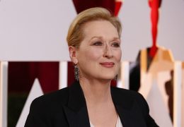 Actress Streep arrives at the 87th Academy Awards in Hollywood