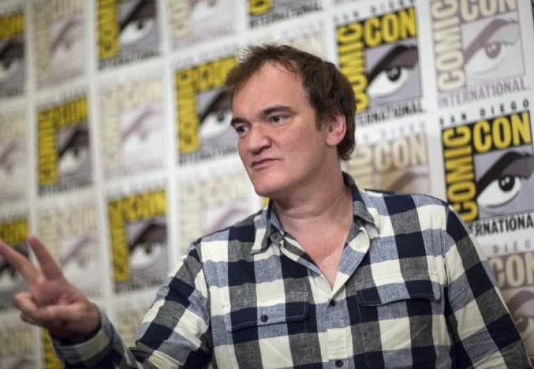 Quentin Tarantino, Director of "The Hateful Eight" during 2015 Comic-Con International Convention. REUTERS/Mario Anzuoni