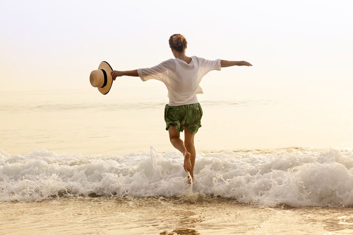Tourism advertising: smiles needed