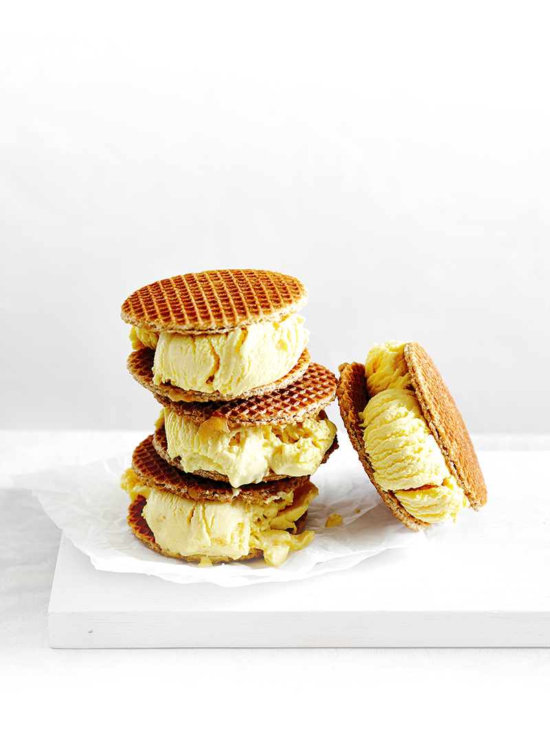 Ricotta & Corn IceCream Sandwiches MiNDFOOD