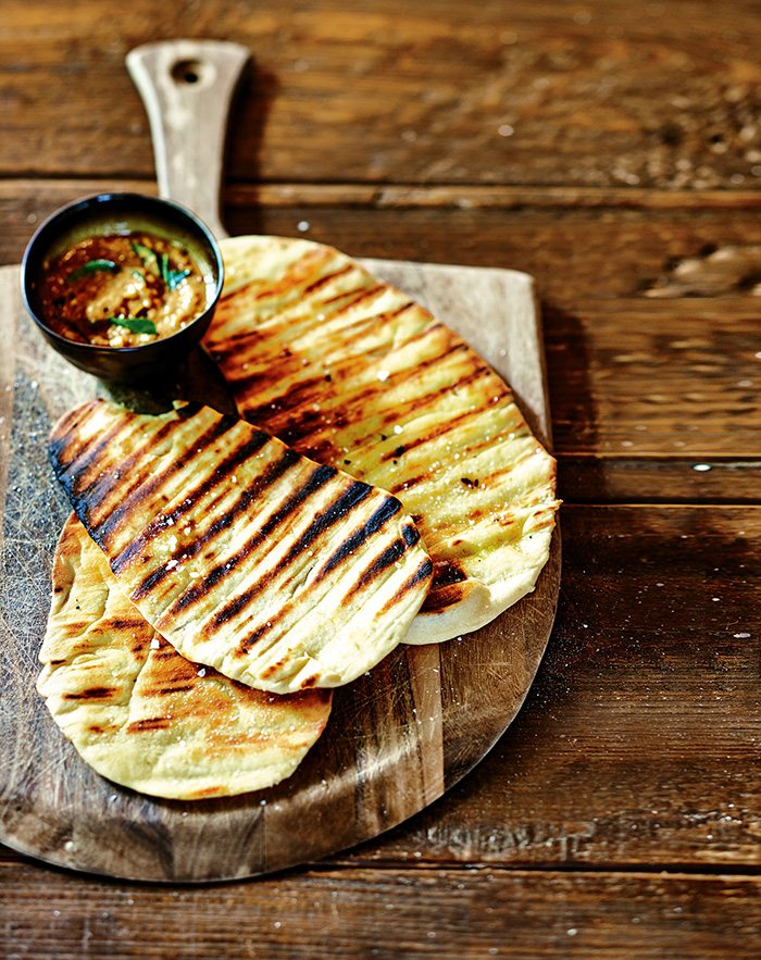 Near-instant Easy Naan Bread