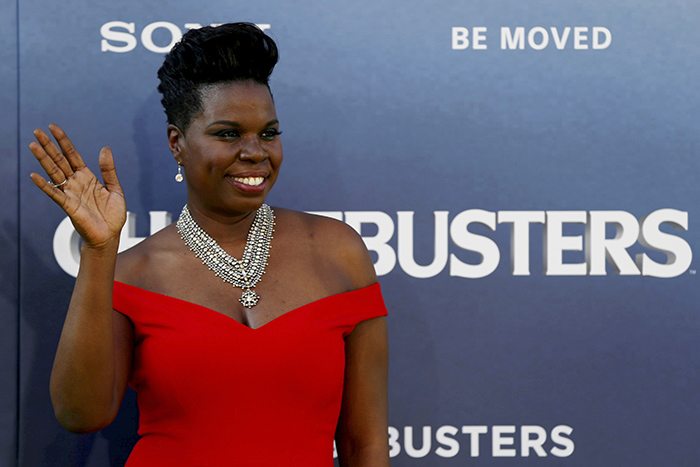 Leslie Jones at the premiere of Ghostbusters in Hollywood. Photo Reuters