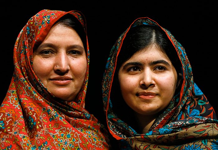 Malala’s mother is learning to read and write