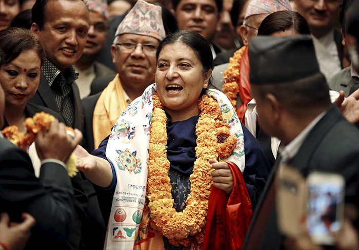 Nepal just announced its new leader, and she’s a woman