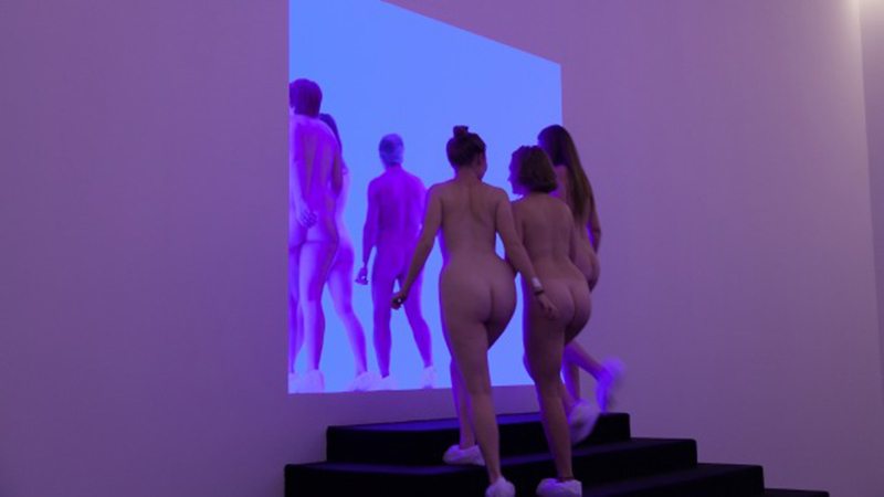Naked tour at National Gallery Canberra offers new perspective