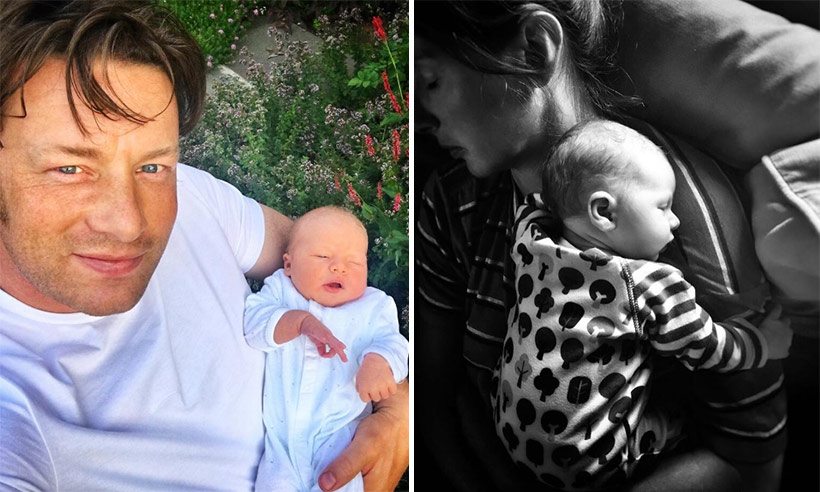 Jamie and Jools Oliver share beautiful family snaps. Images via Instagram