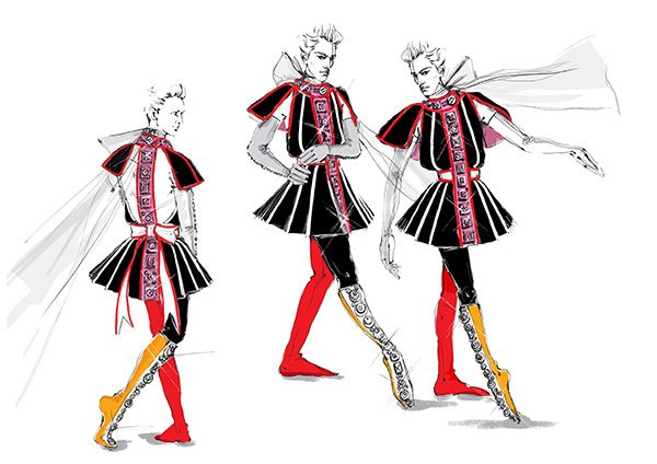 Prada Design Director Creates Ballet Costume For Fortuna Desperata