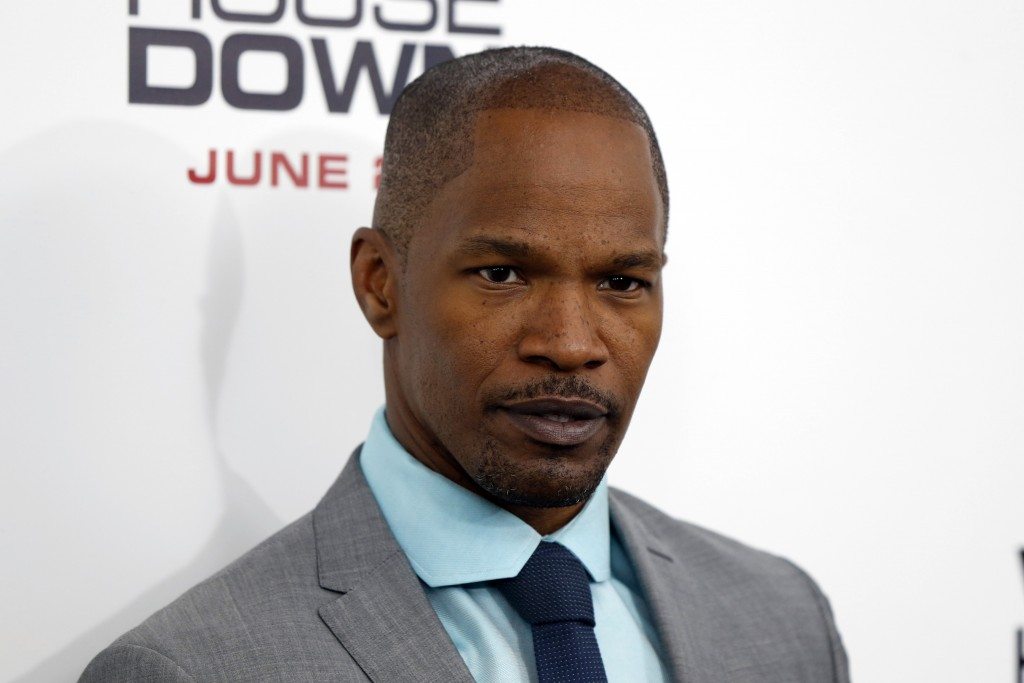 Jamie Foxx at the premiere of the film "White House Down" in New York. REUTERS/Lucas Jackson