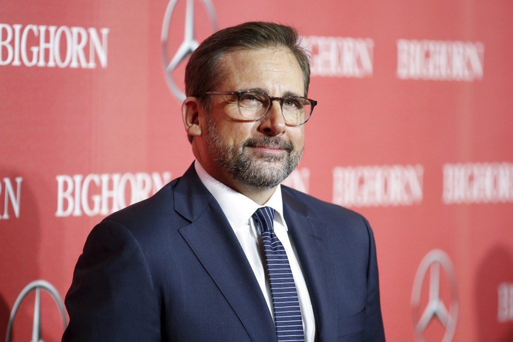 Steve Carell at the 27th Annual Palm Springs International Film Festival Awards Gala in Palm Springs. REUTERS/Danny Moloshok