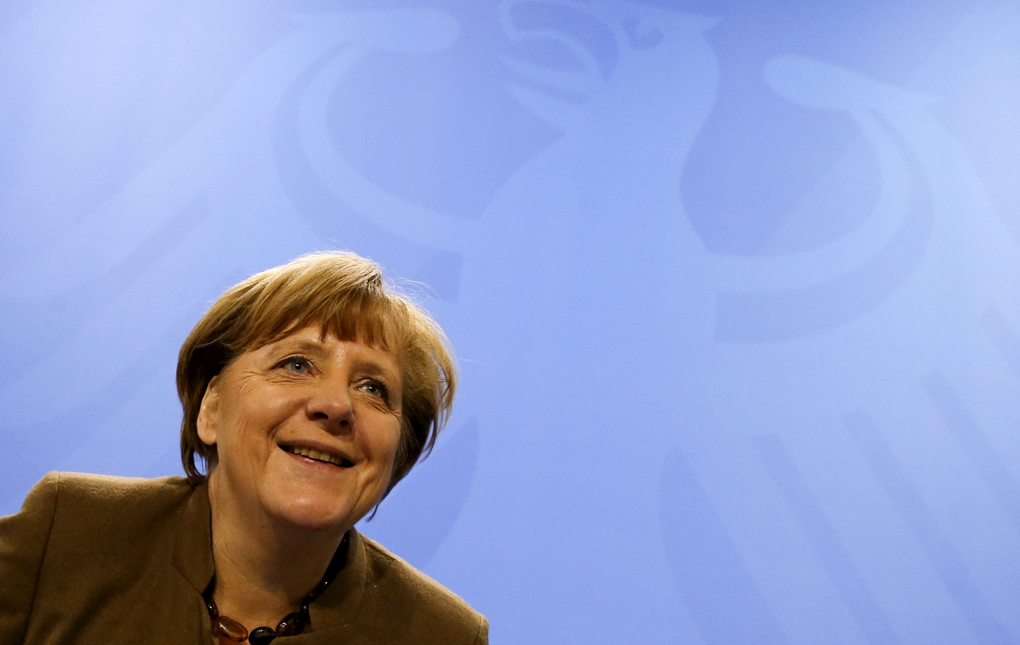 German Chancellor Angela Merkel. REUTERS/Fabrizio Bensch