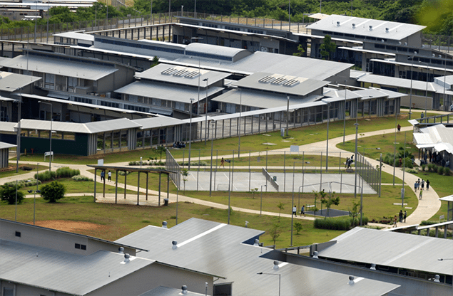 Christmas Island detention centre.