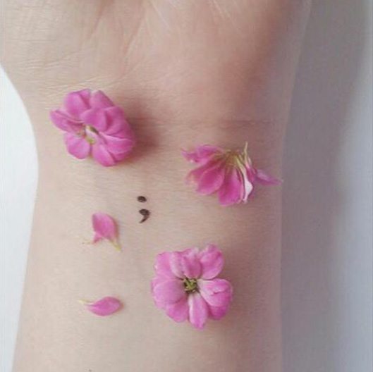 The powerful little tattoo  supporting people with mental illness