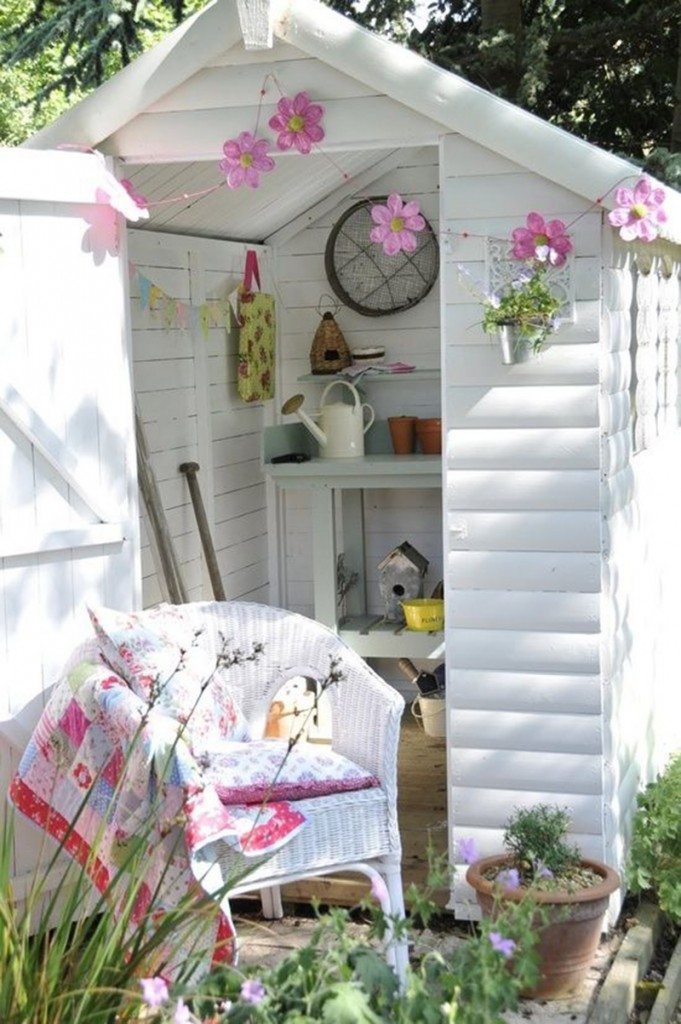 Move over man-caves, women are finding refuge in she-sheds