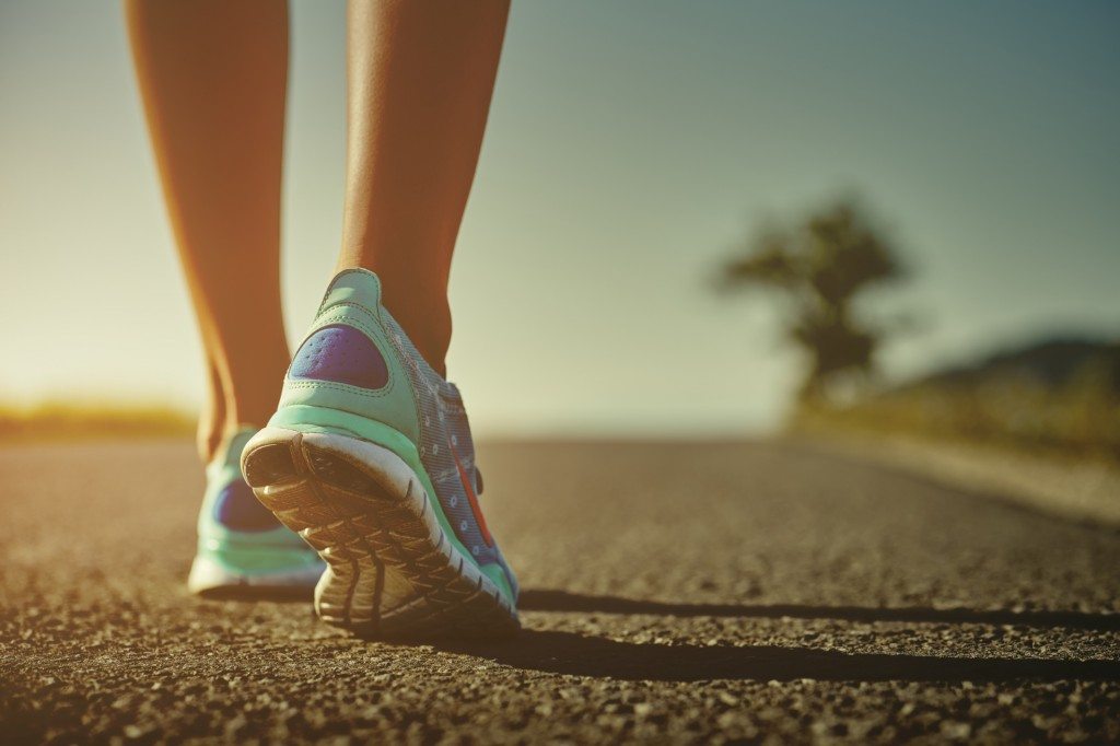 Runner feet and shoes