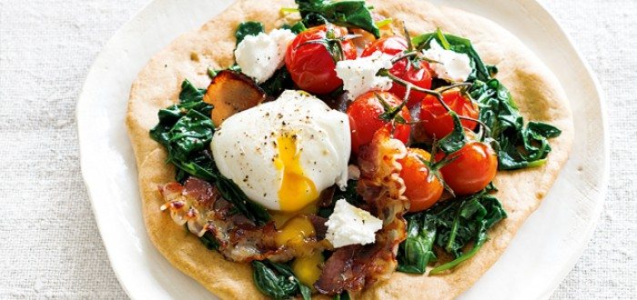 Spelt Breakfast Pizza