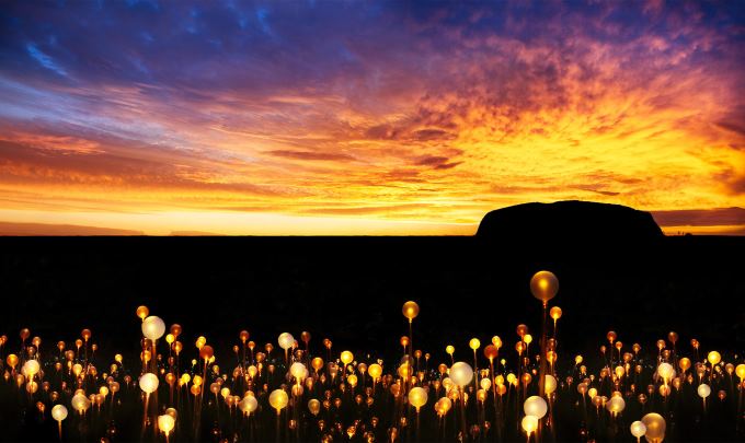 World-first Art installation to illuminate Uluru