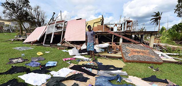 90 per cent of Vanuatu affected