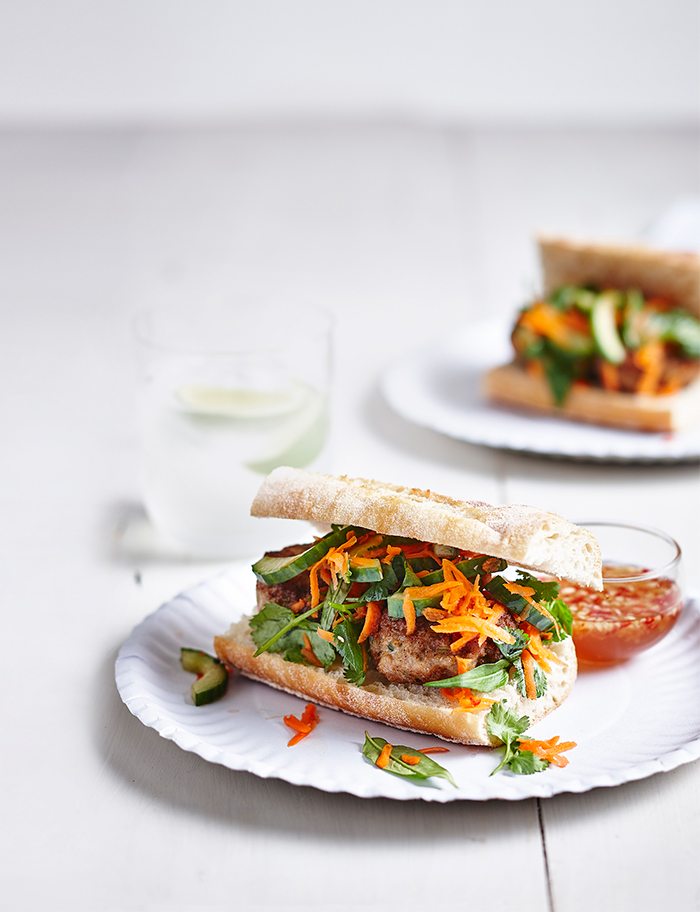 Vietnamese Pork Baguettes with Nuoc Cham